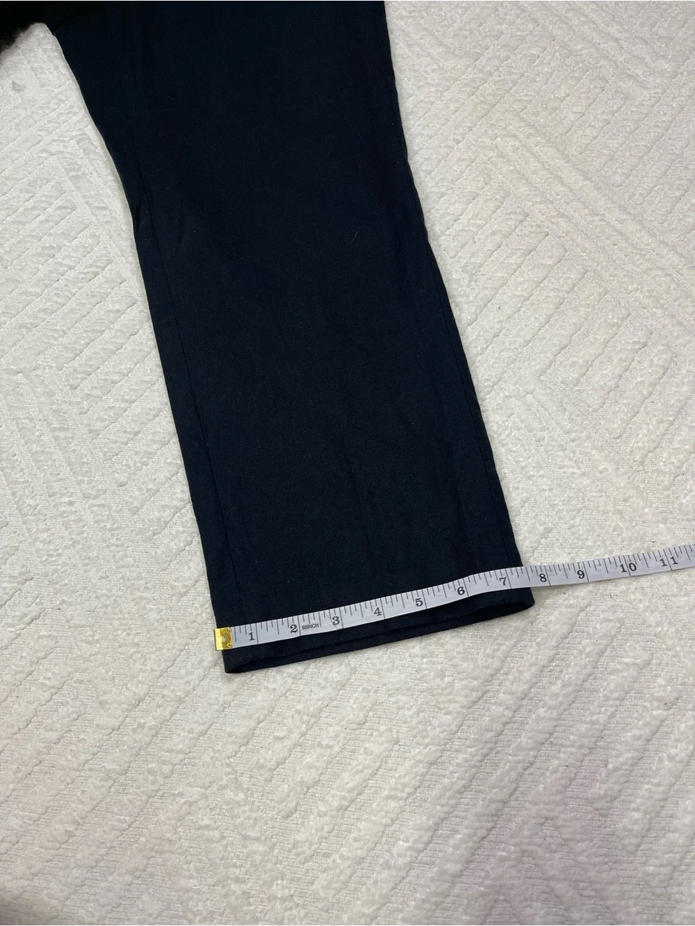 J. Crew Black Linen Cotton Sailor Pants Size 6 Elastic Waist Chinos Nautical